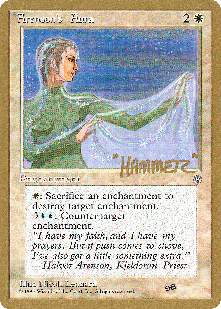 Arenson's Aura (PTC-SHR3SB) - Pro Tour Collector Set - Premium MTG Single from Wizards of the Coast - Just $0! Shop now at Game Crave Tournament Store