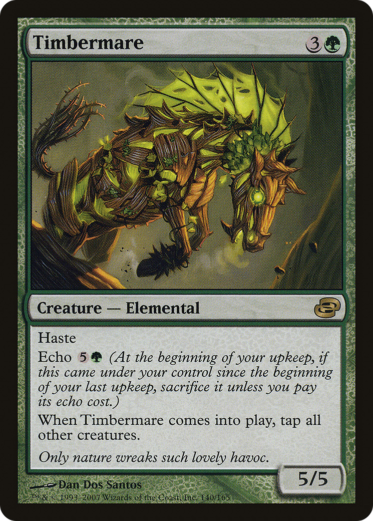Timbermare (PLC-140) - Planar Chaos Foil - Premium MTG Single from Wizards of the Coast - Just $1.89! Shop now at Game Crave Tournament Store
