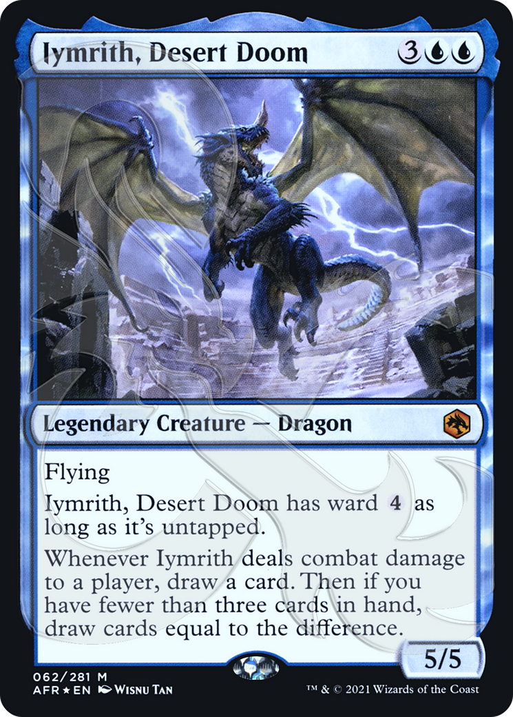 Iymrith, Desert Doom (PAFR-62A) - Adventures in the Forgotten Realms Promos Foil - Premium MTG Single from Wizards of the Coast - Just $4.78! Shop now at Game Crave Tournament Store