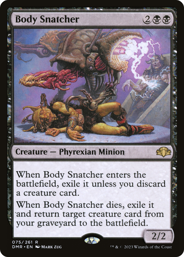 Body Snatcher (DMR-075) - Dominaria Remastered - Premium MTG Single from Wizards of the Coast - Just $0.25! Shop now at Game Crave Tournament Store