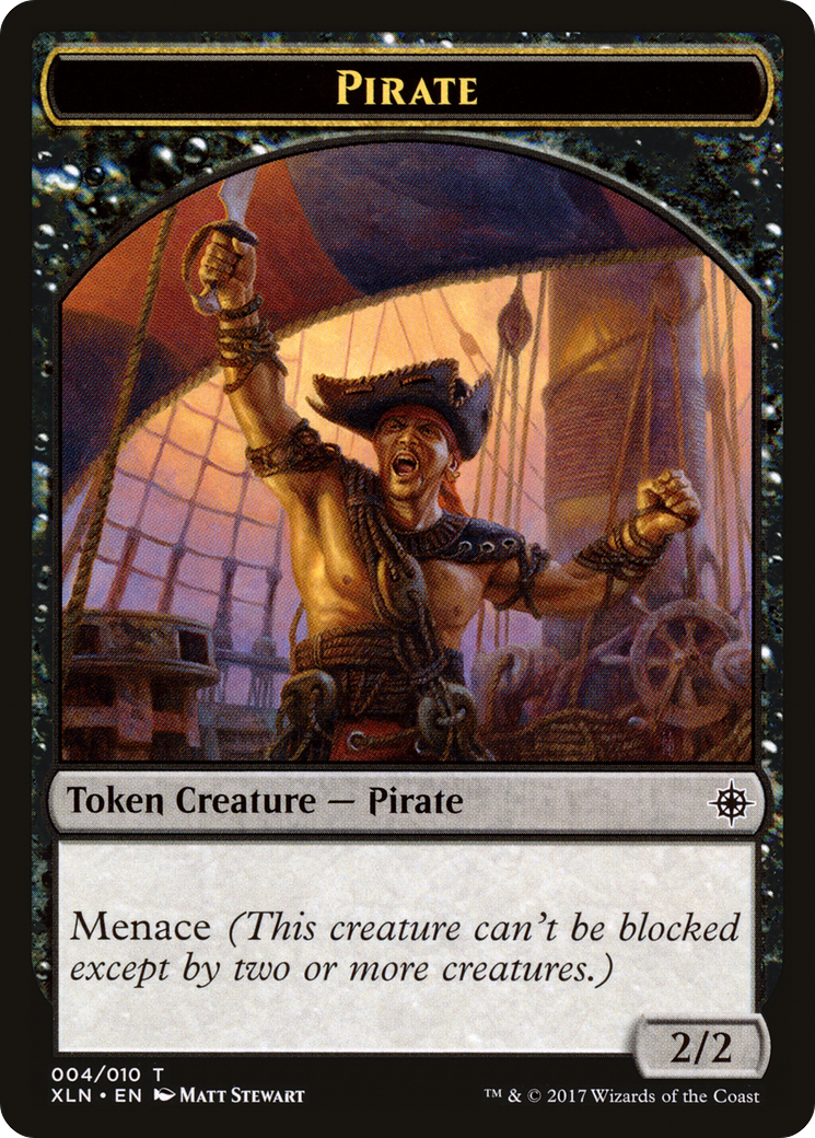 Pirate (TXLN-004) - Ixalan Tokens - Premium MTG Single from Wizards of the Coast - Just $0.26! Shop now at Game Crave Tournament Store