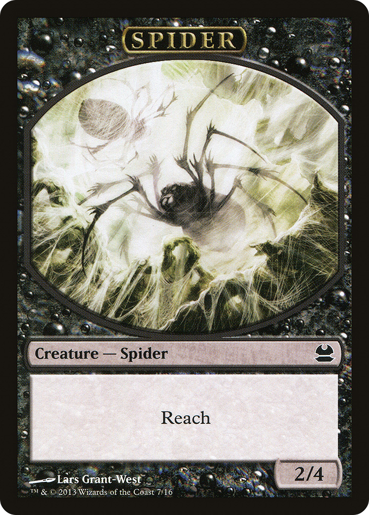 Spider (TMMA-007) - Modern Masters Tokens - Premium MTG Single from Wizards of the Coast - Just $0.33! Shop now at Game Crave Tournament Store
