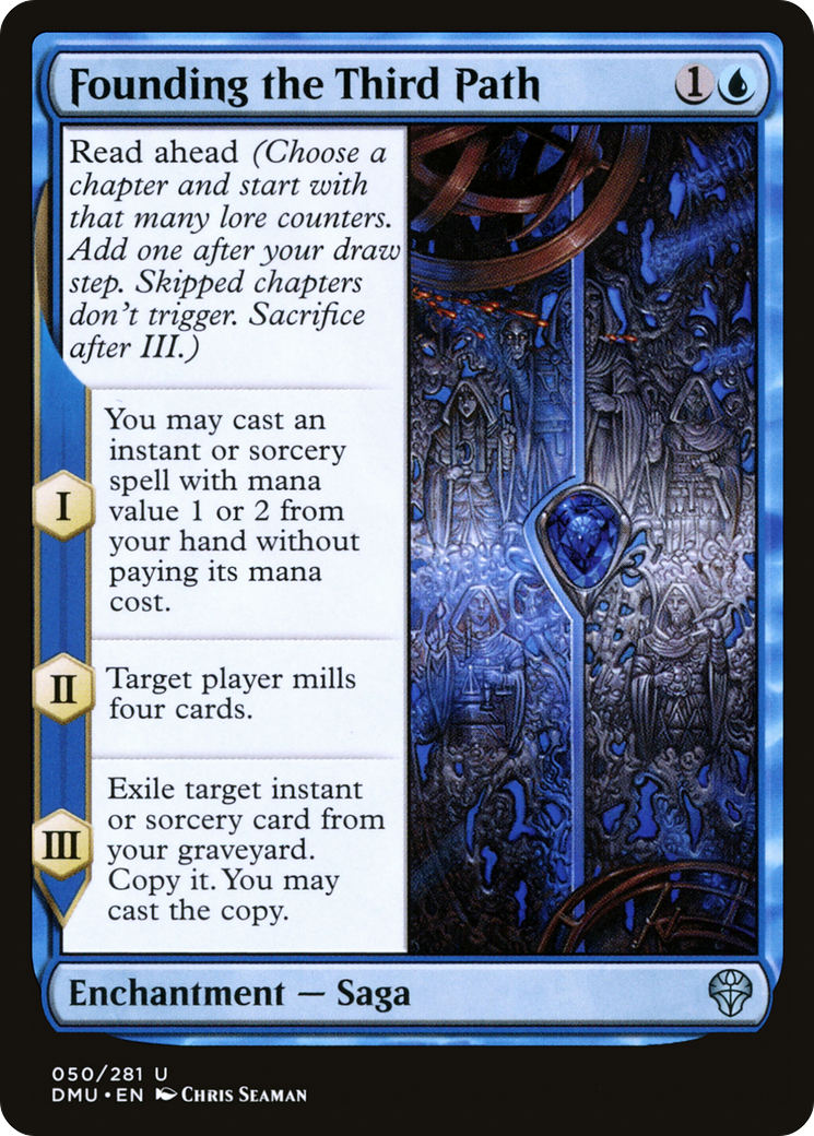 Founding the Third Path (DMU-050) - Dominaria United - Premium MTG Single from Wizards of the Coast - Just $0.08! Shop now at Game Crave Tournament Store