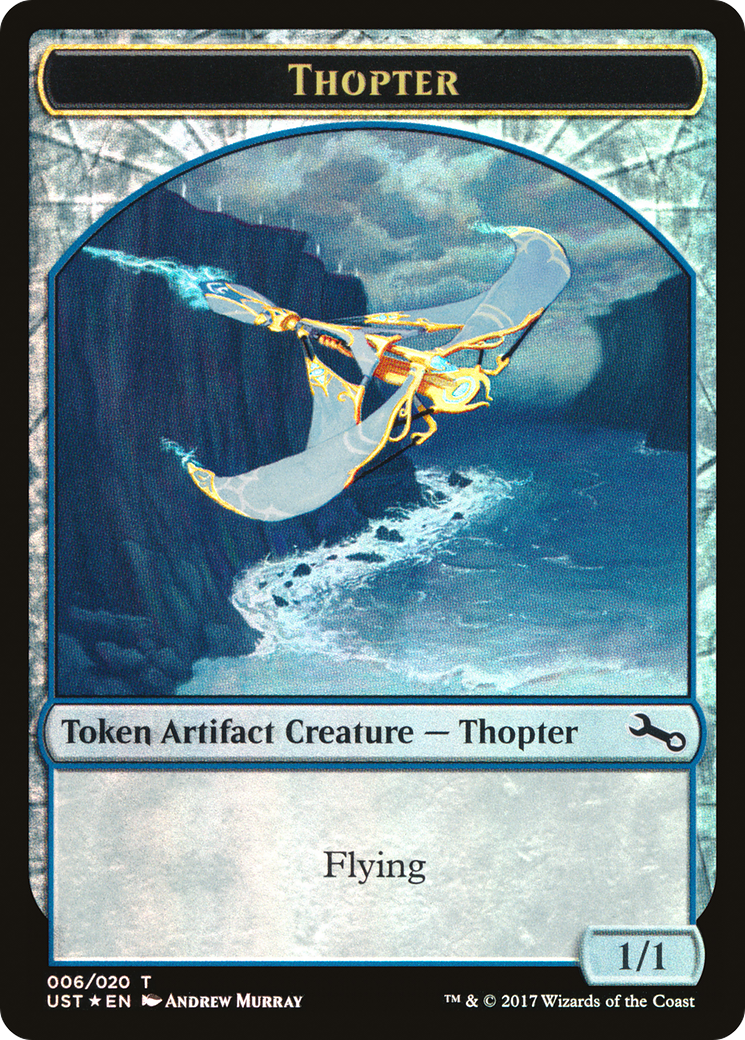 Thopter // Thopter (TUST-006) - Unstable Tokens Foil - Premium MTG Single from Wizards of the Coast - Just $0.58! Shop now at Game Crave Tournament Store