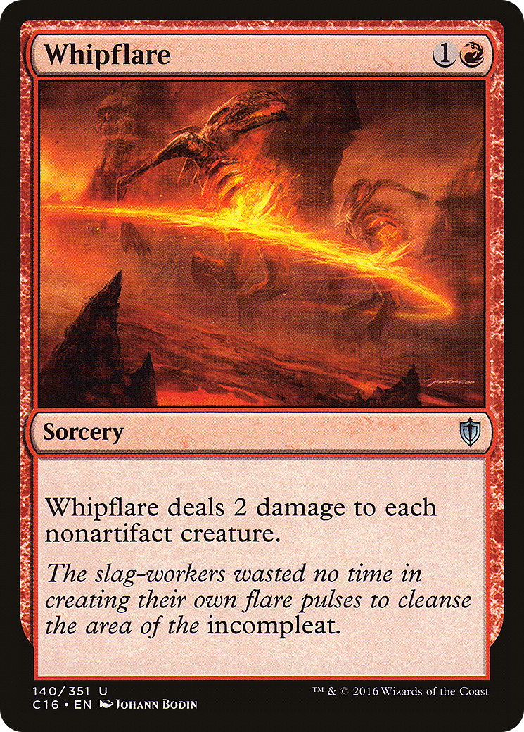 Whipflare (C16-140) - Commander 2016 - Premium MTG Single from Wizards of the Coast - Just $0.25! Shop now at Game Crave Tournament Store