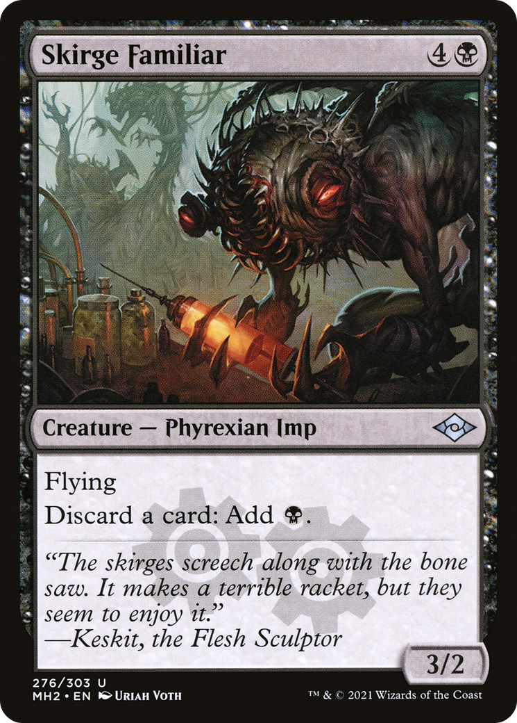 Skirge Familiar (MH2-276) - Modern Horizons 2 Foil - Premium MTG Single from Wizards of the Coast - Just $0.08! Shop now at Game Crave Tournament Store