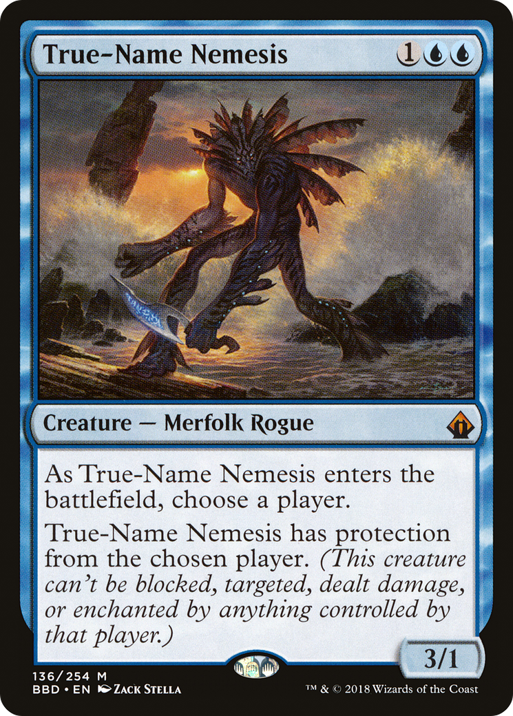 True-Name Nemesis (BBD-136) - Battlebond - Premium MTG Single from Wizards of the Coast - Just $0.49! Shop now at Game Crave Tournament Store