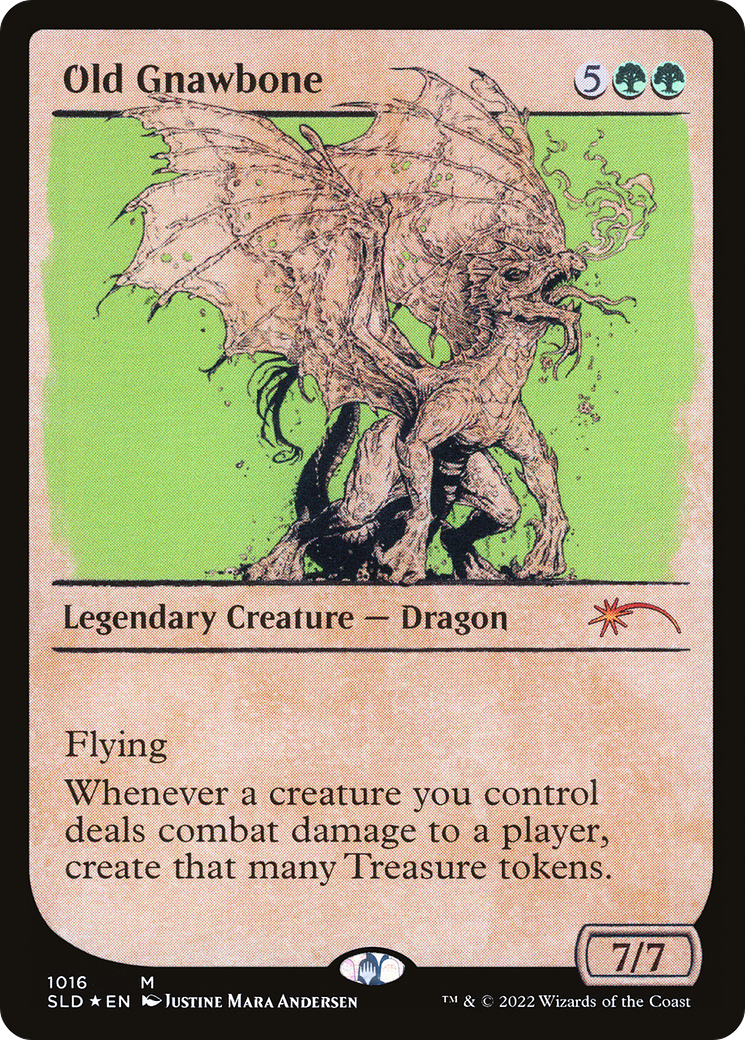 Old Gnawbone (SLD-1016) - Secret Lair Drop Foil - Premium MTG Single from Wizards of the Coast - Just $82.66! Shop now at Game Crave Tournament Store