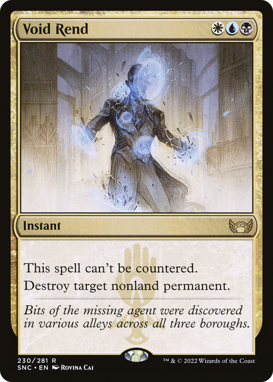 Void Rend (SNC-230) - Streets of New Capenna Foil - Premium MTG Single from Wizards of the Coast - Just $0.55! Shop now at Game Crave Tournament Store