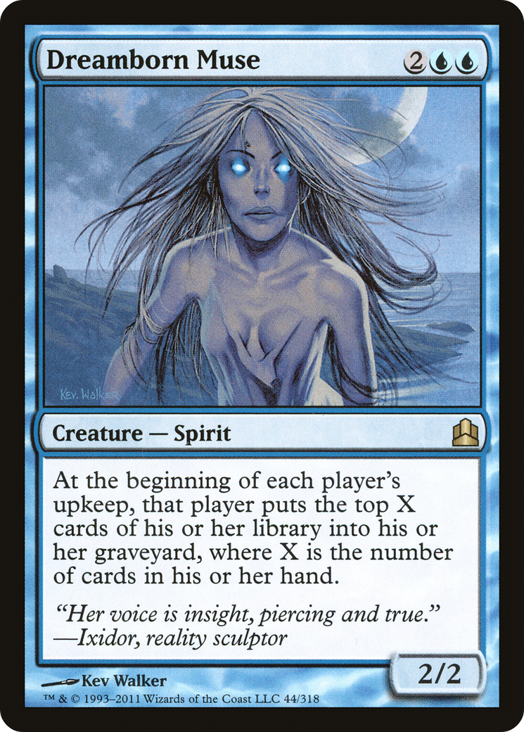 Dreamborn Muse (CMD-044) - Commander 2011 - Premium MTG Single from Wizards of the Coast - Just $0.71! Shop now at Game Crave Tournament Store