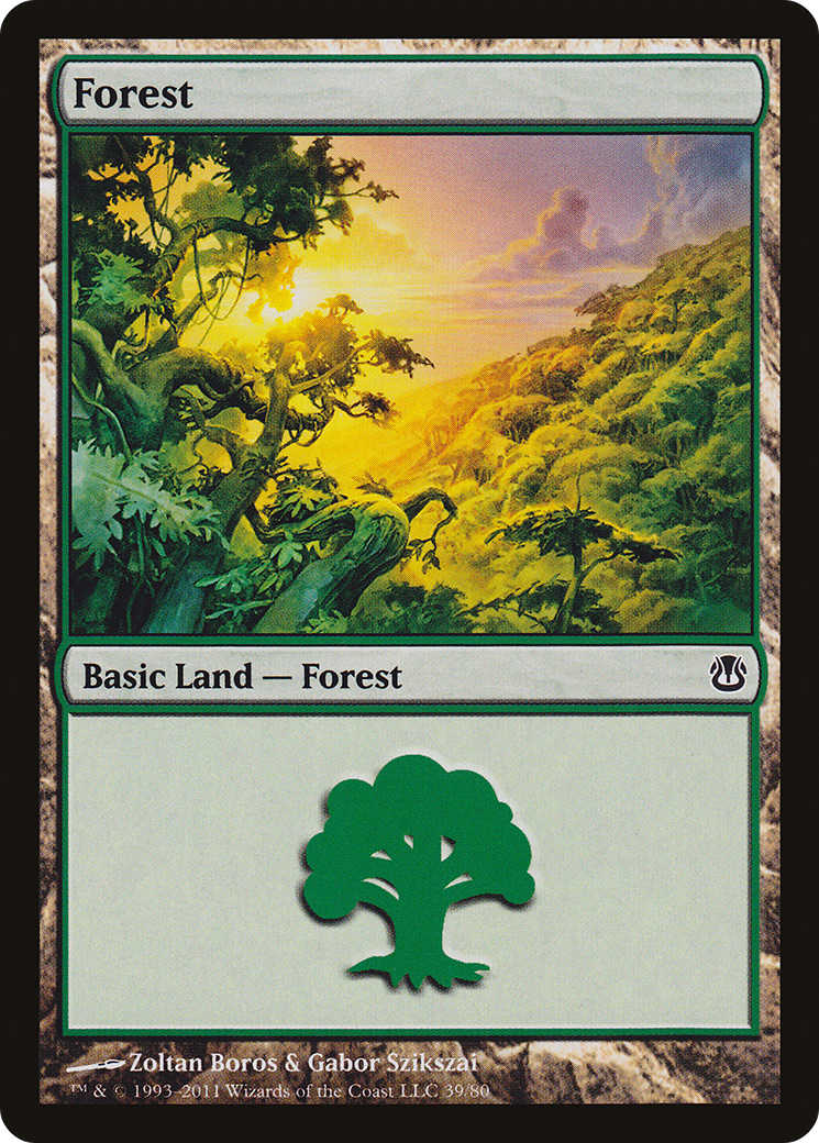 Forest (DDH-039) - Duel Decks: Ajani vs. Nicol Bolas - Premium MTG Single from Wizards of the Coast - Just $0.10! Shop now at Game Crave Tournament Store