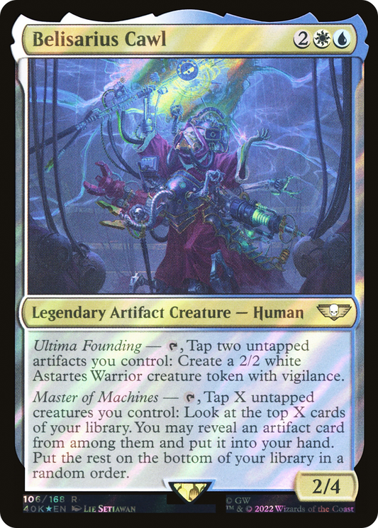 Belisarius Cawl (40K-106★) - Warhammer 40,000 Commander Foil - Premium MTG Single from Wizards of the Coast - Just $0.19! Shop now at Game Crave Tournament Store