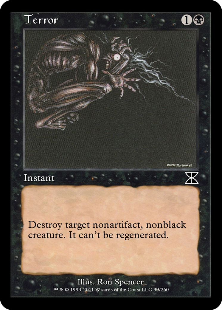 Terror (ME4-099) - Masters Edition IV - Premium MTG Single from Wizards of the Coast - Just $0! Shop now at Game Crave Tournament Store