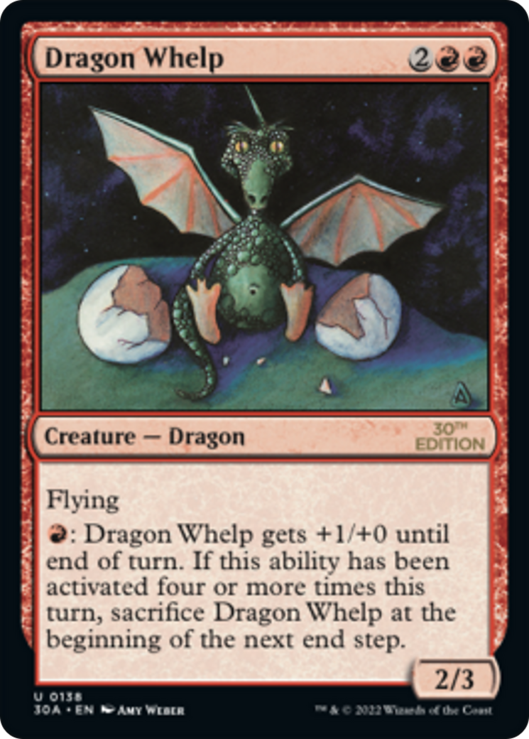 Dragon Whelp (30A-138) - 30th Anniversary Edition - Premium MTG Single from Wizards of the Coast - Just $1.58! Shop now at Game Crave Tournament Store