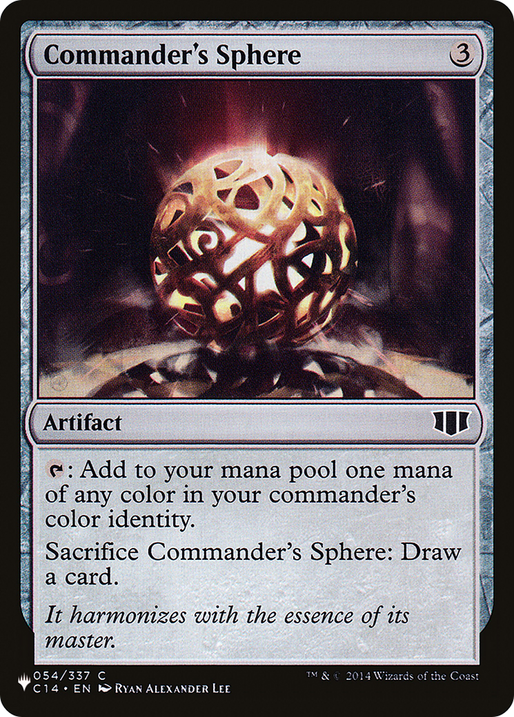 Commander's Sphere (PCTB-052) - From Cute to Brute - Premium MTG Single from Wizards of the Coast - Just $0.10! Shop now at Game Crave Tournament Store