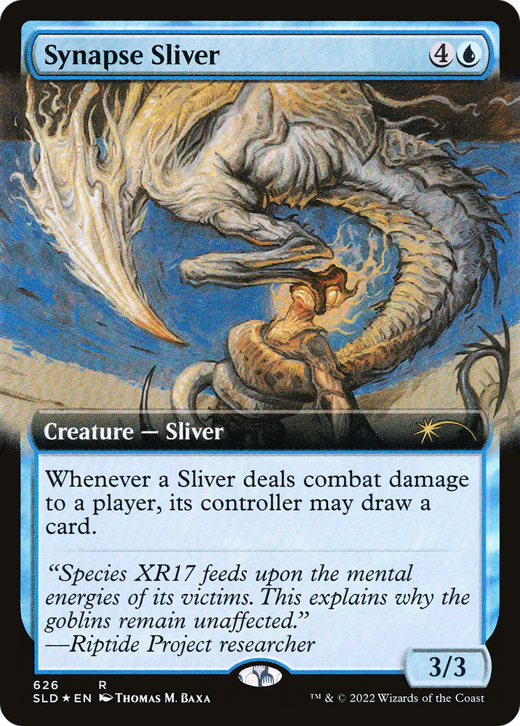 Synapse Sliver (SLD-626) - Secret Lair Drop: (Extended Art) Foil - Premium MTG Single from Wizards of the Coast - Just $2.53! Shop now at Game Crave Tournament Store
