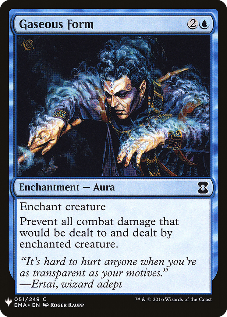 Gaseous Form (MB1-389) - Mystery Booster - Premium MTG Single from Wizards of the Coast - Just $0.08! Shop now at Game Crave Tournament Store