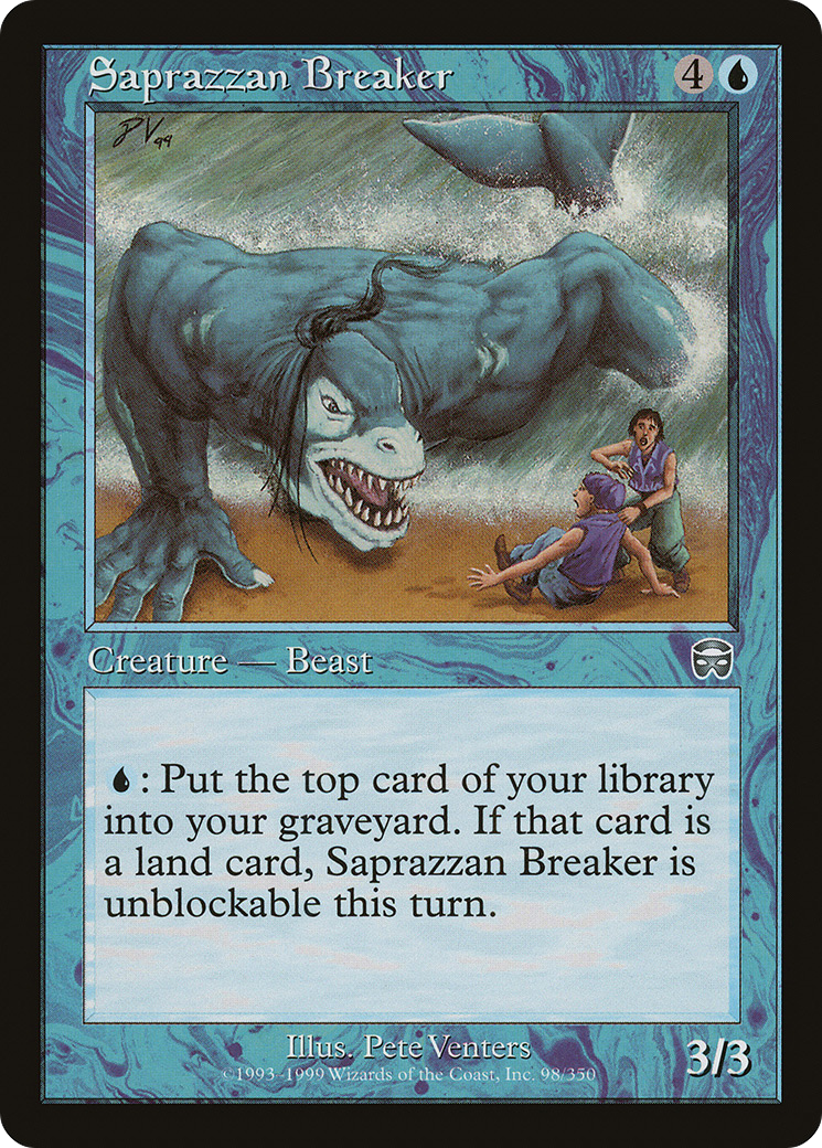 Saprazzan Breaker (MMQ-098) - Mercadian Masques - Premium MTG Single from Wizards of the Coast - Just $0.08! Shop now at Game Crave Tournament Store