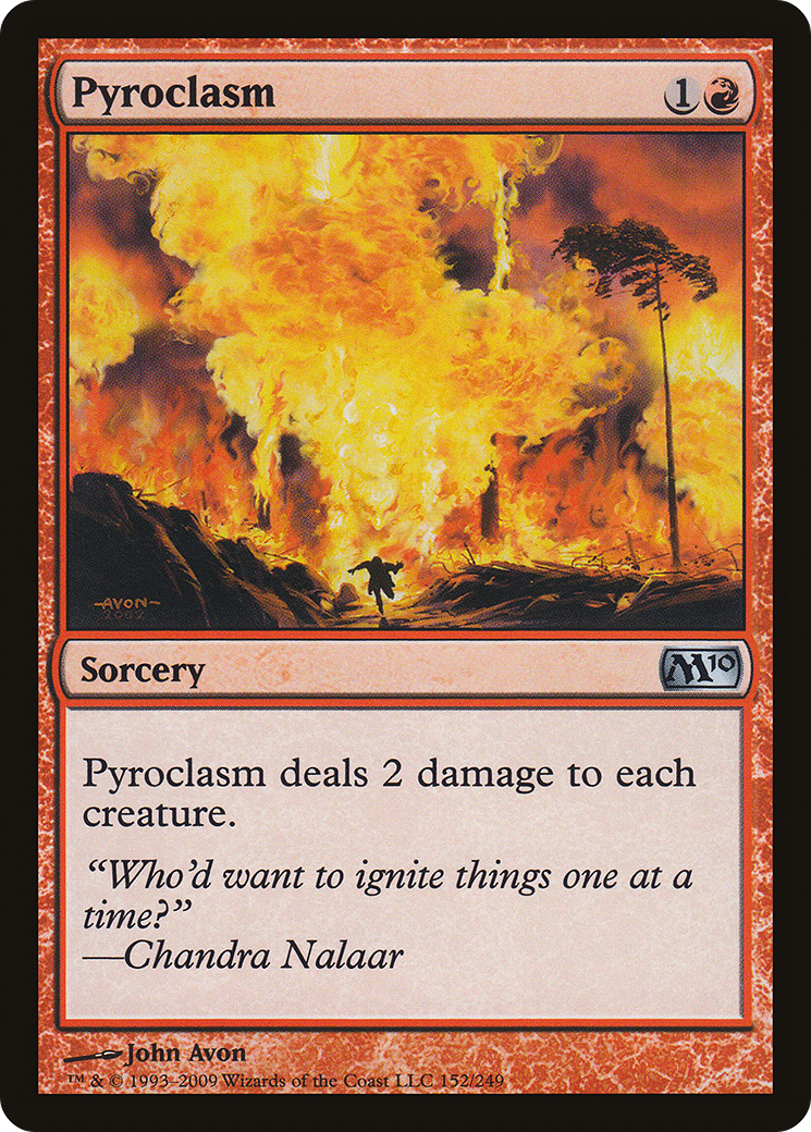 Pyroclasm (M10-152) - Magic 2010 - Premium MTG Single from Wizards of the Coast - Just $0.08! Shop now at Game Crave Tournament Store