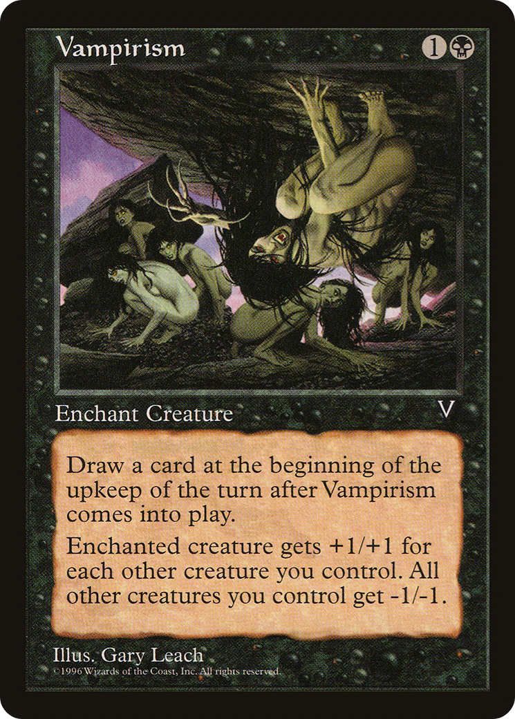 Vampirism (VIS-073) - Visions - Premium MTG Single from Wizards of the Coast - Just $0.08! Shop now at Game Crave Tournament Store