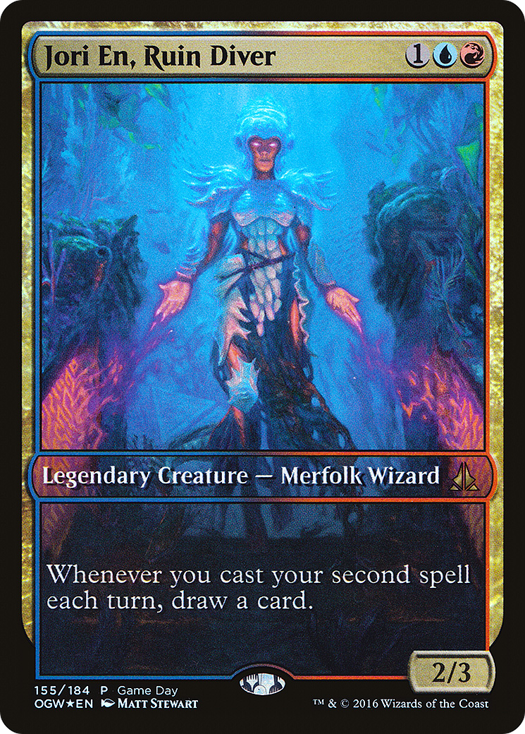 Jori En, Ruin Diver (POGW-155) - Oath of the Gatewatch Promos Foil - Premium MTG Single from Wizards of the Coast - Just $1.32! Shop now at Game Crave Tournament Store