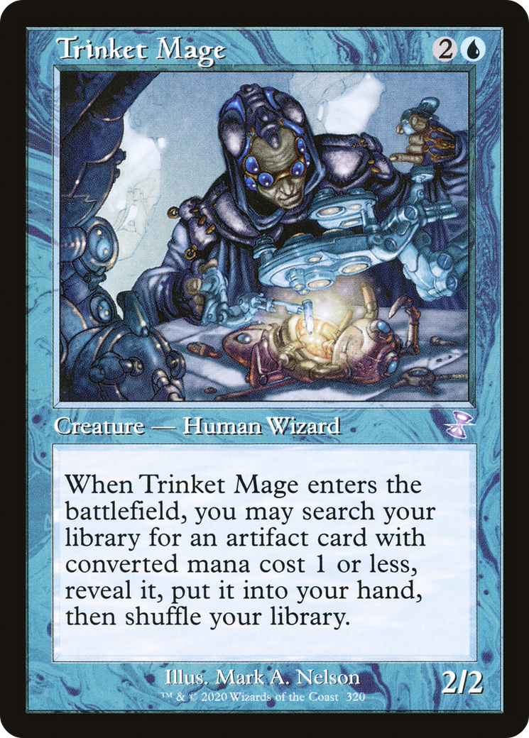 Trinket Mage (TSR-320) - Time Spiral Remastered Foil - Premium MTG Single from Wizards of the Coast - Just $10.01! Shop now at Game Crave Tournament Store