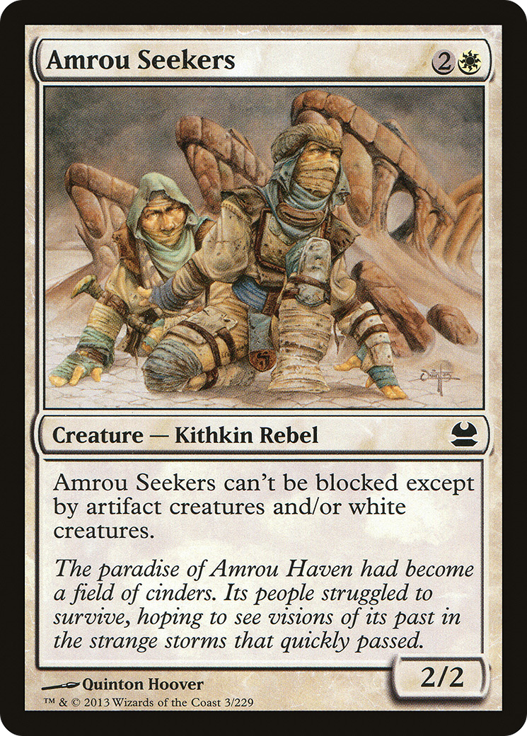 Amrou Seekers (MMA-003) - Modern Masters - Premium MTG Single from Wizards of the Coast - Just $0.25! Shop now at Game Crave Tournament Store