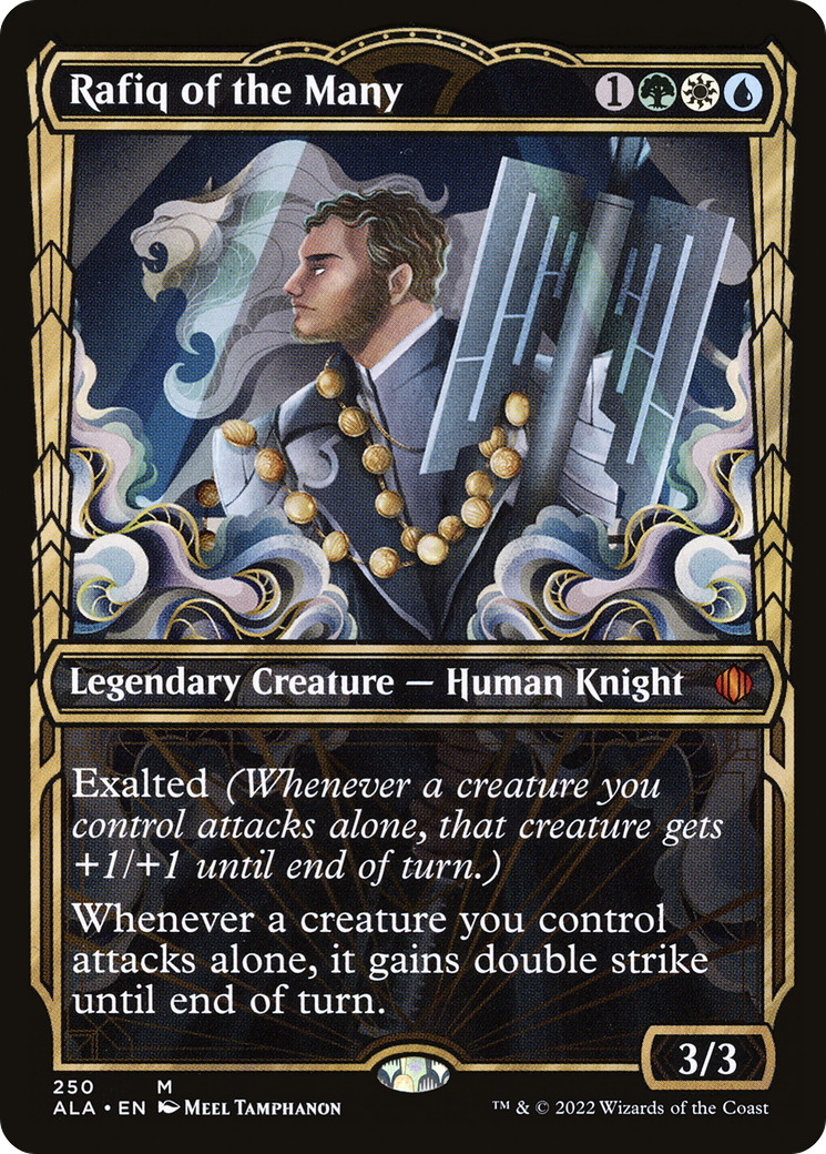 Rafiq of the Many (ALA-250) - Shards of Alara: (Showcase) - Premium MTG Single from Wizards of the Coast - Just $0.19! Shop now at Game Crave Tournament Store