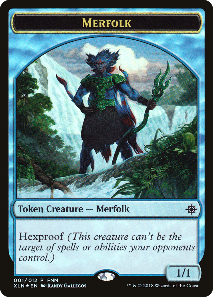 Merfolk // Treasure (F18-001) - Friday Night Magic 2018 Foil - Premium MTG Single from Wizards of the Coast - Just $0.12! Shop now at Game Crave Tournament Store