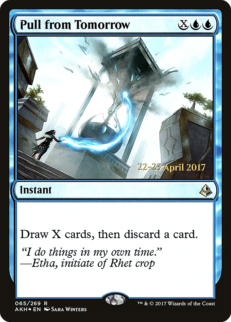 Pull from Tomorrow (PAKH-65S) - Amonkhet Promos Foil - Premium MTG Single from Wizards of the Coast - Just $0.56! Shop now at Game Crave Tournament Store