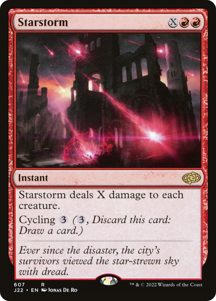 Starstorm (J22-607) - Jumpstart 2022 - Premium MTG Single from Wizards of the Coast - Just $0.08! Shop now at Game Crave Tournament Store