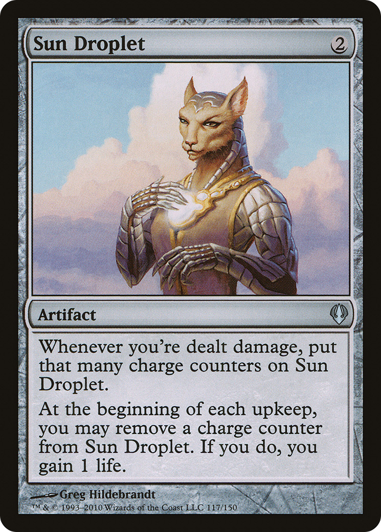 Sun Droplet (ARC-117) - Archenemy - Premium MTG Single from Wizards of the Coast - Just $0.08! Shop now at Game Crave Tournament Store