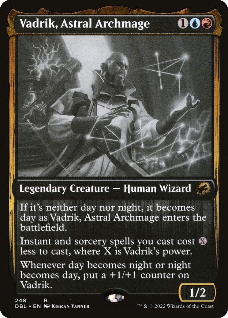 Vadrik, Astral Archmage (DBL-248) - Innistrad: Double Feature - Premium MTG Single from Wizards of the Coast - Just $0.24! Shop now at Game Crave Tournament Store