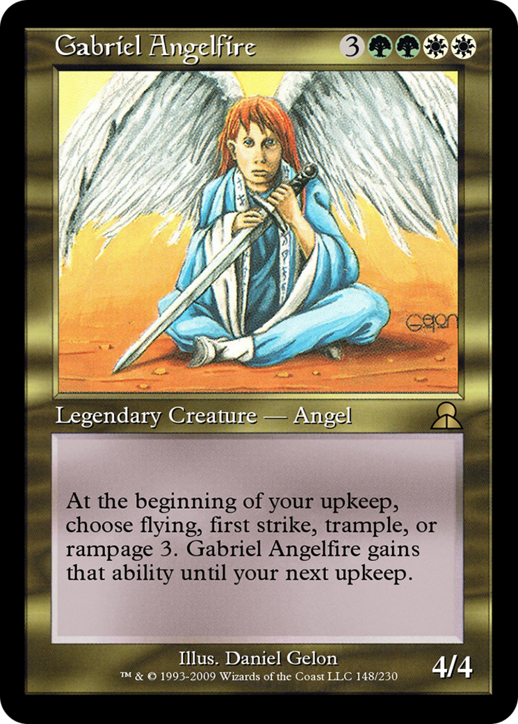 Gabriel Angelfire (ME3-148) - Masters Edition III Foil - Premium MTG Single from Wizards of the Coast - Just $0! Shop now at Game Crave Tournament Store