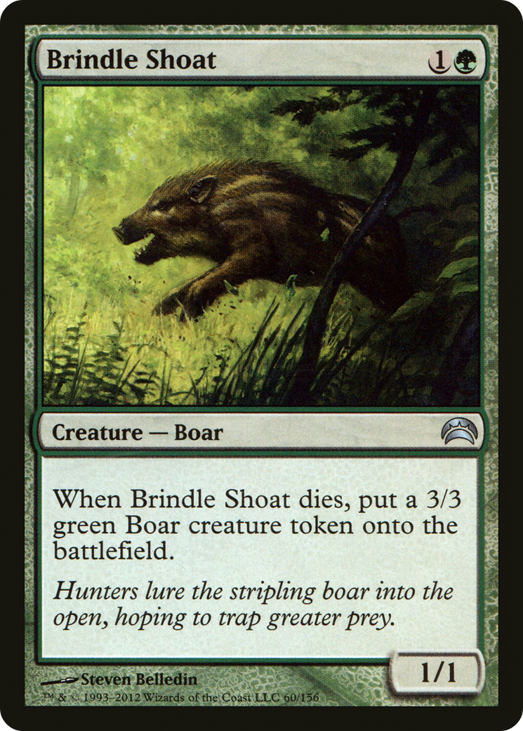 Brindle Shoat (PC2-060) - Planechase 2012 - Premium MTG Single from Wizards of the Coast - Just $0.25! Shop now at Game Crave Tournament Store