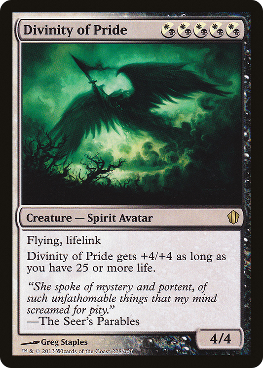 Divinity of Pride (C13-228) - Commander 2013 - Premium MTG Single from Wizards of the Coast - Just $0.58! Shop now at Game Crave Tournament Store