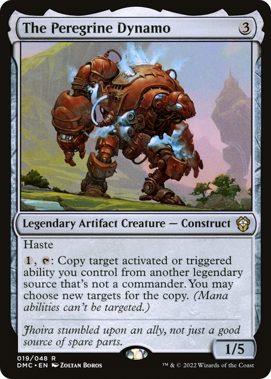 The Peregrine Dynamo (DMC-019) - Dominaria United Commander - Premium MTG Single from Wizards of the Coast - Just $0.43! Shop now at Game Crave Tournament Store