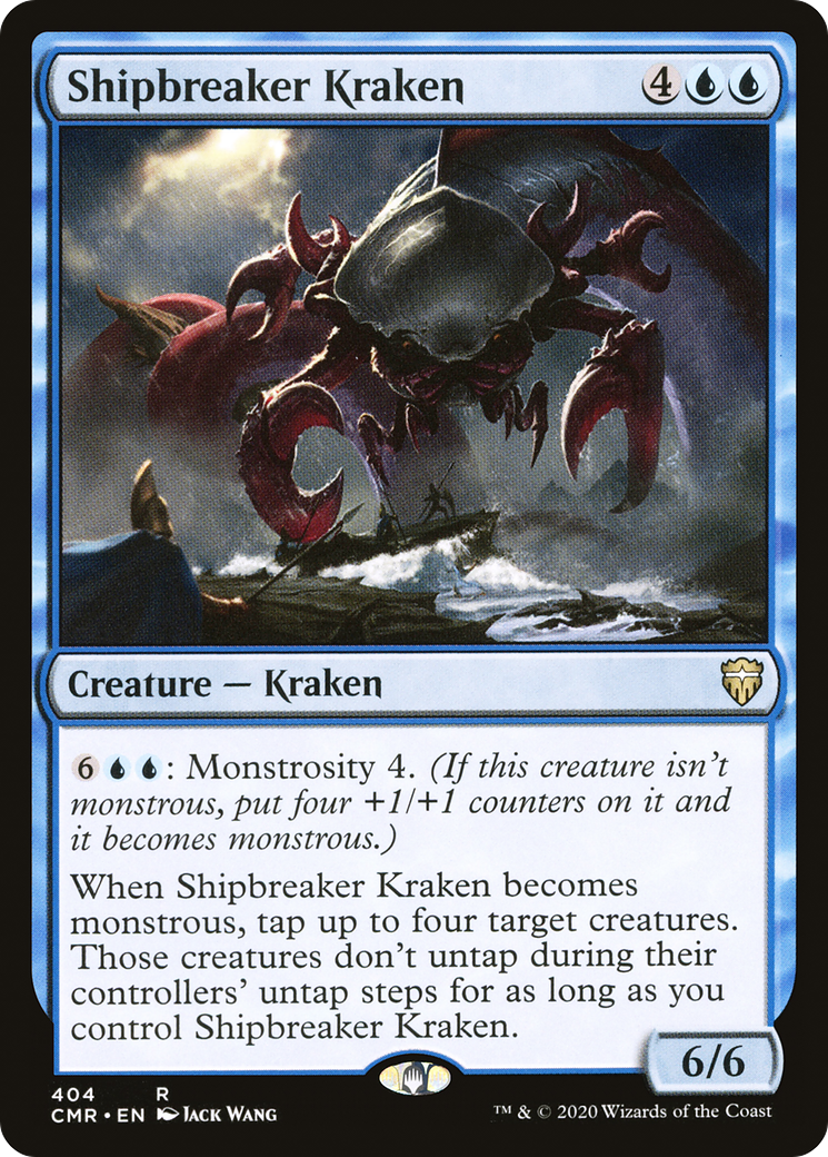 Shipbreaker Kraken (CMR-404) - Commander Legends - Premium MTG Single from Wizards of the Coast - Just $0.08! Shop now at Game Crave Tournament Store