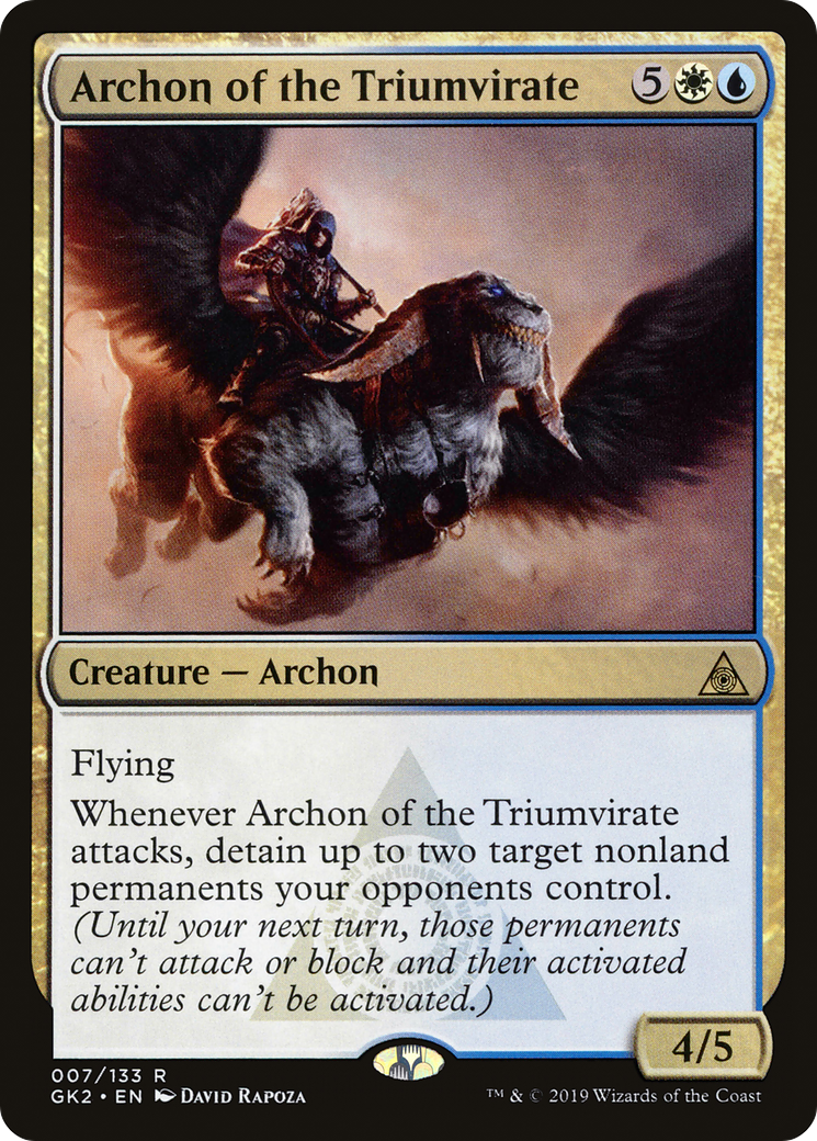 Archon of the Triumvirate (GK2-007) - RNA Guild Kit - Premium MTG Single from Wizards of the Coast - Just $0.08! Shop now at Game Crave Tournament Store