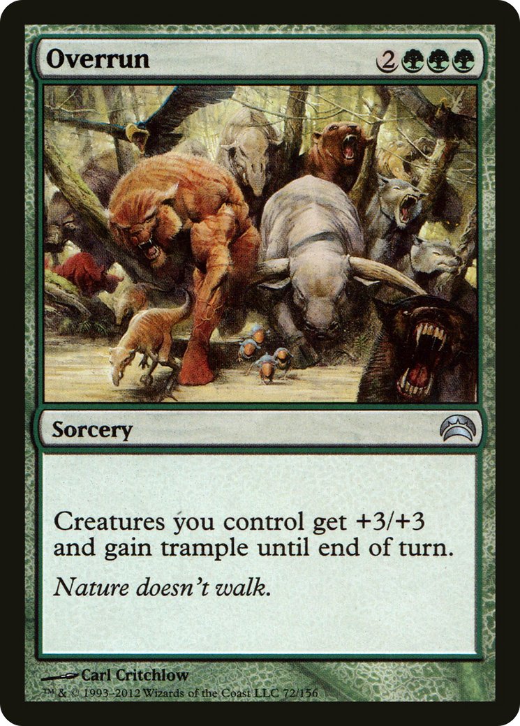 Overrun (PC2-072) - Planechase 2012 - Premium MTG Single from Wizards of the Coast - Just $0.14! Shop now at Game Crave Tournament Store