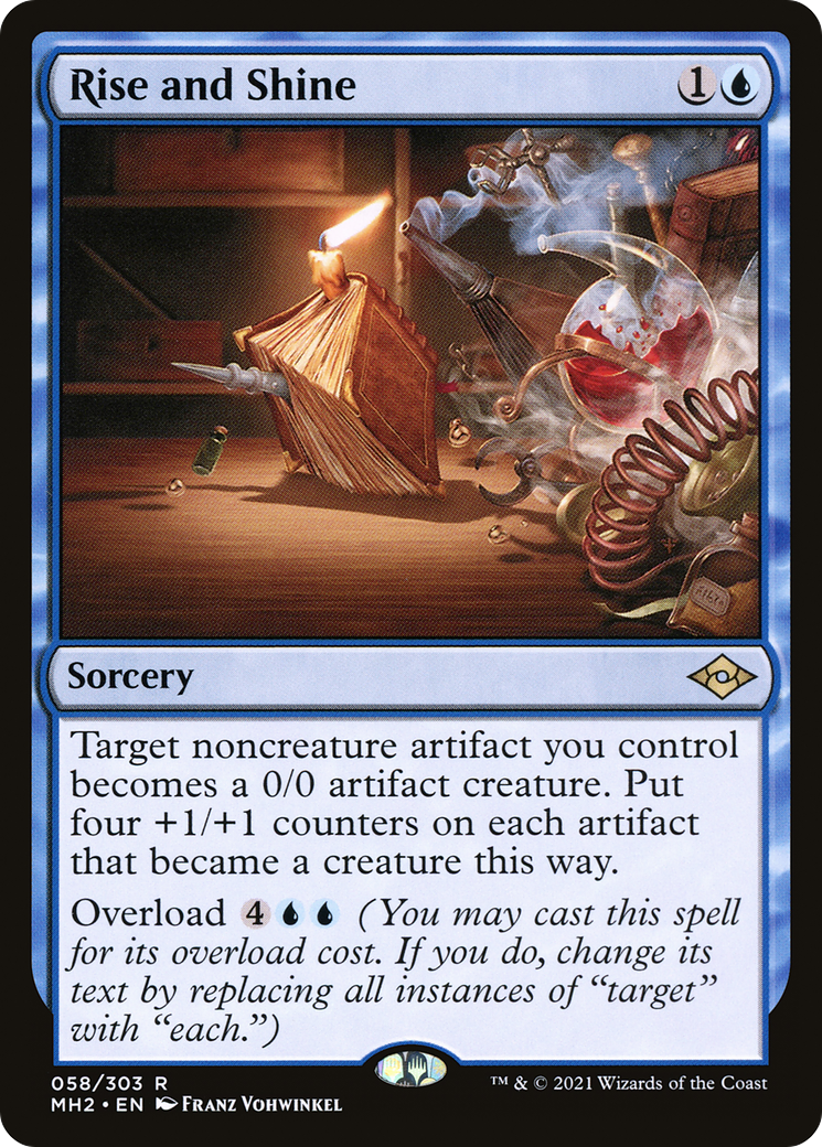 Rise and Shine (MH2-058) - Modern Horizons 2 Foil - Premium MTG Single from Wizards of the Coast - Just $0.16! Shop now at Game Crave Tournament Store