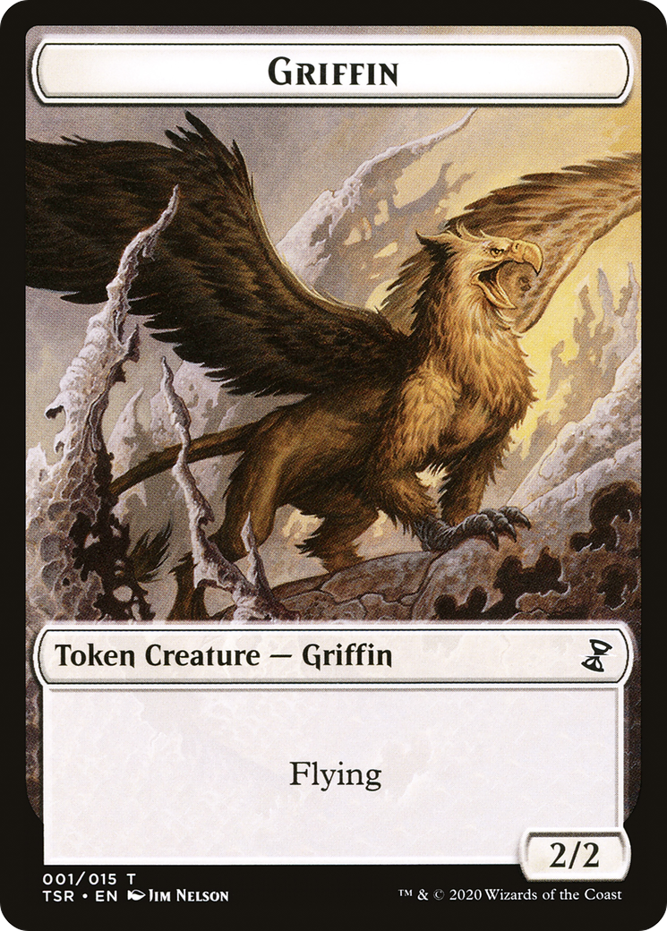 Griffin (TTSR-001) - Time Spiral Remastered Tokens - Premium MTG Single from Wizards of the Coast - Just $0! Shop now at Game Crave Tournament Store