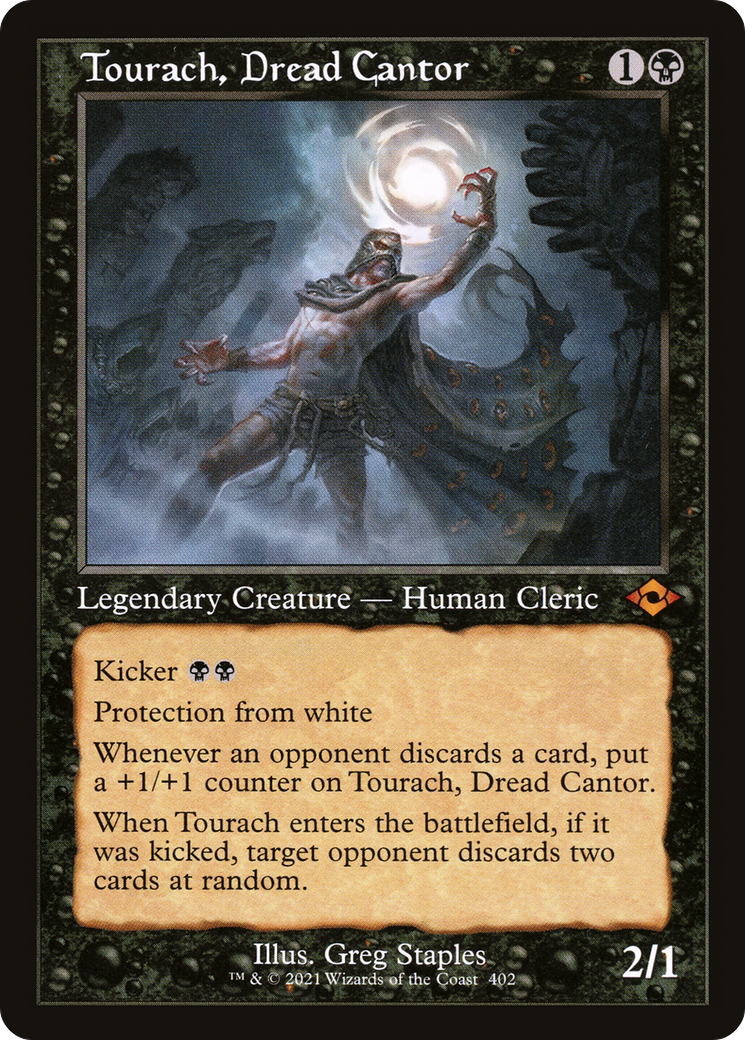 Tourach, Dread Cantor (MH2-402) - Modern Horizons 2 - Premium MTG Single from Wizards of the Coast - Just $0.41! Shop now at Game Crave Tournament Store