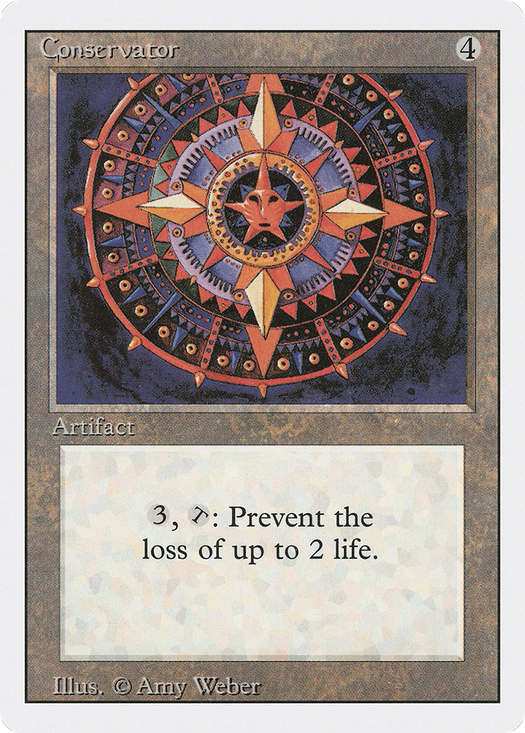 Conservator (3ED-241) - Revised Edition - Premium MTG Single from Wizards of the Coast - Just $0.08! Shop now at Game Crave Tournament Store