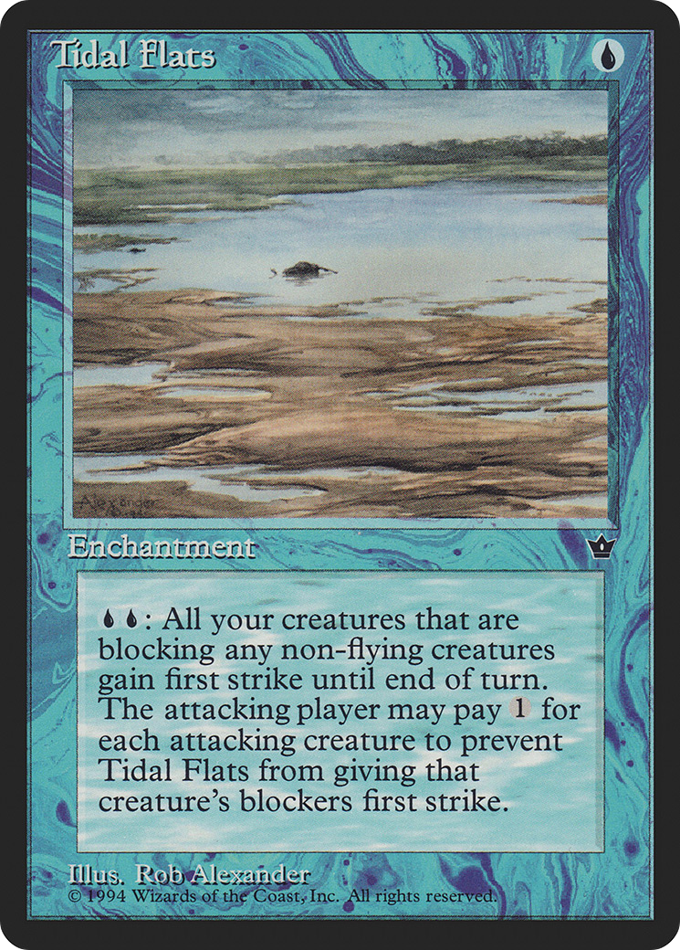 Tidal Flats (FEM-27A) - Fallen Empires - Premium MTG Single from Wizards of the Coast - Just $0.23! Shop now at Game Crave Tournament Store