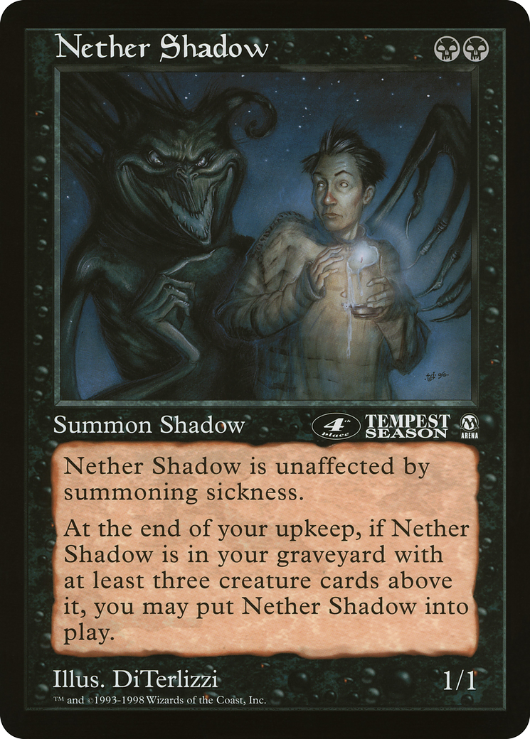 Nether Shadow (OLEP-035) - Oversized League Prizes - Premium MTG Single from Wizards of the Coast - Just $0! Shop now at Game Crave Tournament Store