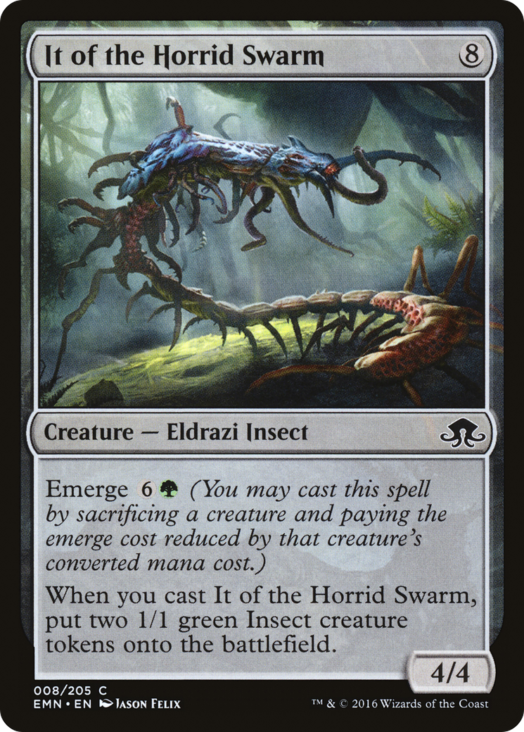 It of the Horrid Swarm (EMN-008) - Eldritch Moon - Premium MTG Single from Wizards of the Coast - Just $0.08! Shop now at Game Crave Tournament Store