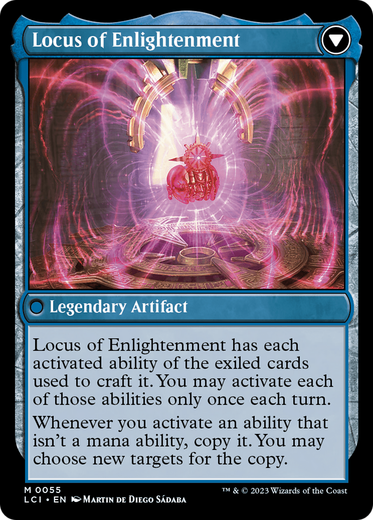 The Enigma Jewel // Locus of Enlightenment (LCI-055) - The Lost Caverns of Ixalan - Premium MTG Single from Wizards of the Coast - Just $0.24! Shop now at Game Crave Tournament Store
