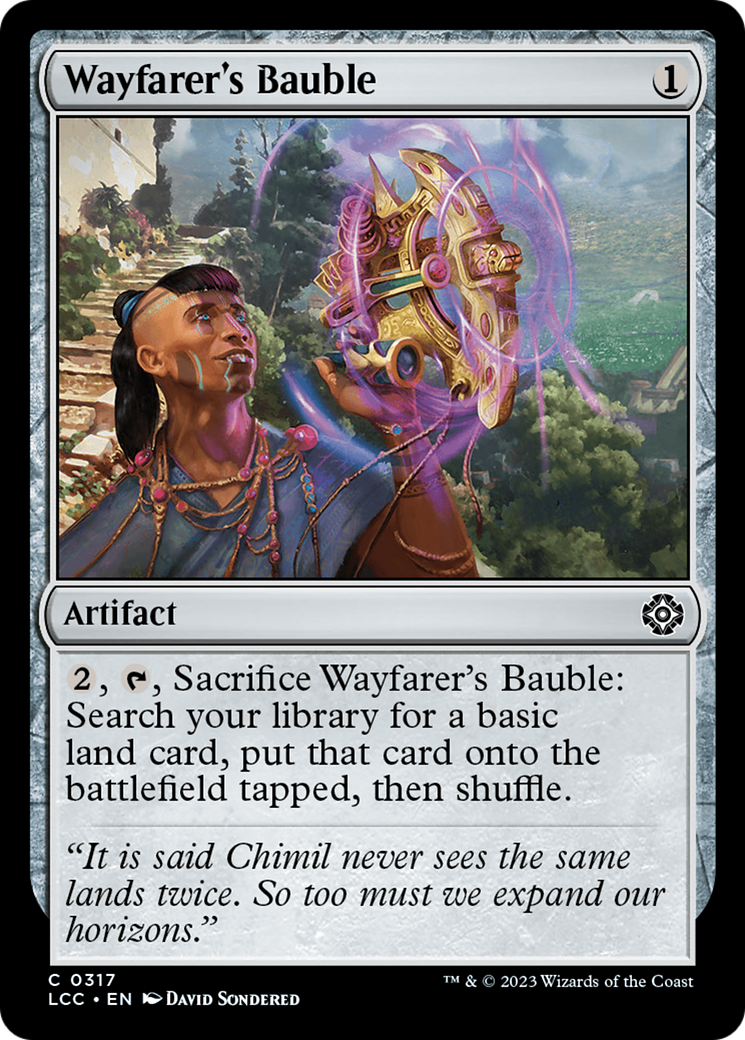 Wayfarer's Bauble (LCC-317) - The Lost Caverns of Ixalan Commander - Premium MTG Single from Wizards of the Coast - Just $0.08! Shop now at Game Crave Tournament Store