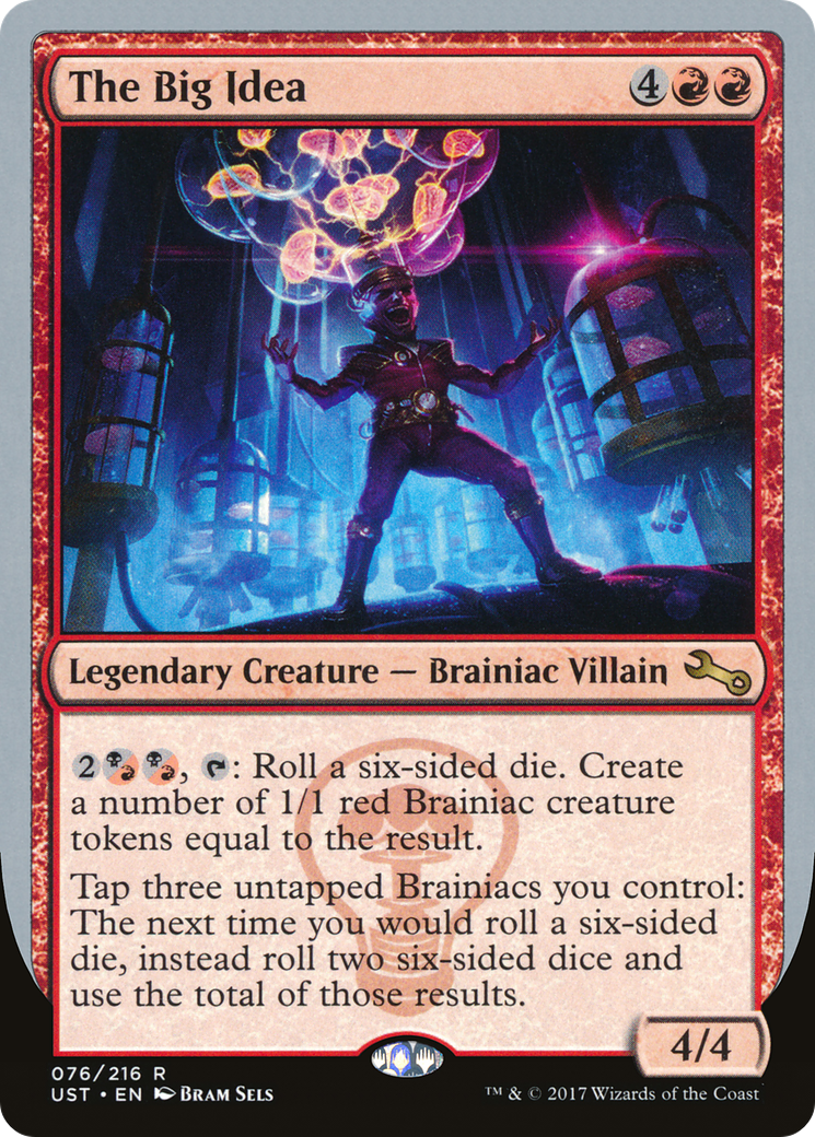 The Big Idea (UST-076) - Unstable Foil - Premium MTG Single from Wizards of the Coast - Just $0.42! Shop now at Game Crave Tournament Store